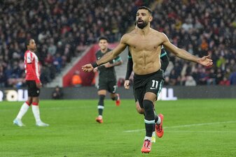 Mann des Spiels: Mohamed Salah traf beim Sieg in Southampton zweimal für Liverpool. Mann des Spiels: Mohamed Salah traf beim Sieg in Southampton zweimal für Liverpool.