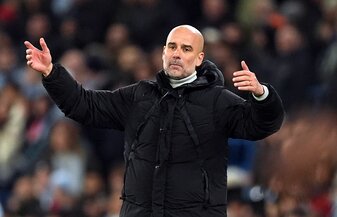 Die Krise von Manchester City und Trainer Pep Guardiola wird immer größer. Die Krise von Manchester City und Trainer Pep Guardiola wird immer größer.