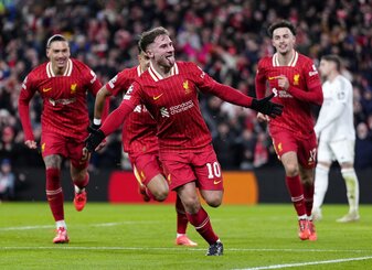 Alexis Mac Allister brachte Liverpool in Führung. Alexis Mac Allister brachte Liverpool in Führung.