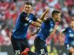 Hoffenheims Niklas Süle (l.) erzielt das Tor des Tages (Quelle: SID-IMAGES/PIXATHLON)