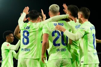 Dem FC Barcelona gelang auf Mallorca ein klarer Erfolg. Dem FC Barcelona gelang auf Mallorca ein klarer Erfolg.