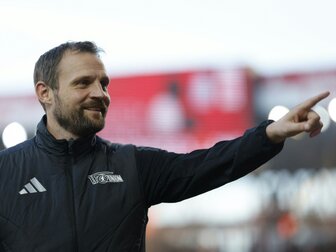 Union-Trainer Svensson vor Stuttgart: "Schwierige Aufgabe" Union-Trainer Svensson vor Stuttgart: "Schwierige Aufgabe"