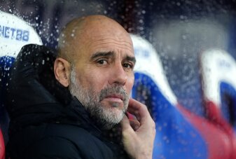 Wieder kein Sieg für Starcoach Pep Guardiola. Wieder kein Sieg für Starcoach Pep Guardiola.