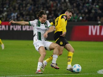 Trotz Führung: BVB auch in Gladbach ohne Sieg Trotz Führung: BVB auch in Gladbach ohne Sieg