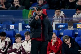 Trainer Vincent Kompany absolviert mit den Bayern am 6. Januar keinen Doppeltest mehr. Trainer Vincent Kompany absolviert mit den Bayern am 6. Januar keinen Doppeltest mehr.