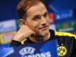 Thomas Tuchel erwartet gegen Sporting Lissabon eine schwierige Partie. Foto: Paulo Duarte
