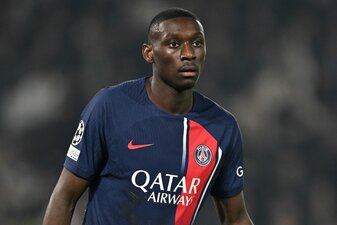 Randal Kolo Muani wechselte im Sommer 2023 von Eintracht Frankfurt zu PSG für 95 Millionen Euro. | Foto: Mike Hewitt/Getty Images Randal Kolo Muani wechselte im Sommer 2023 von Eintracht Frankfurt zu PSG für 95 Millionen Euro. | Foto: Mike Hewitt/Getty Images