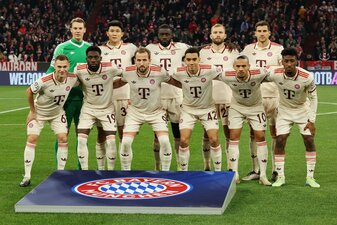 FC Bayern: Abgesehen vom Ausscheiden im Pokal läufts rund beim Rekordmeister. Foto: Alexander Hassenstein/Getty Images.