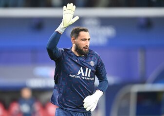 Gianluigi Donnarumma musste in der Partie bei Monaco frühzeitig vom Platz. Gianluigi Donnarumma musste in der Partie bei Monaco frühzeitig vom Platz.