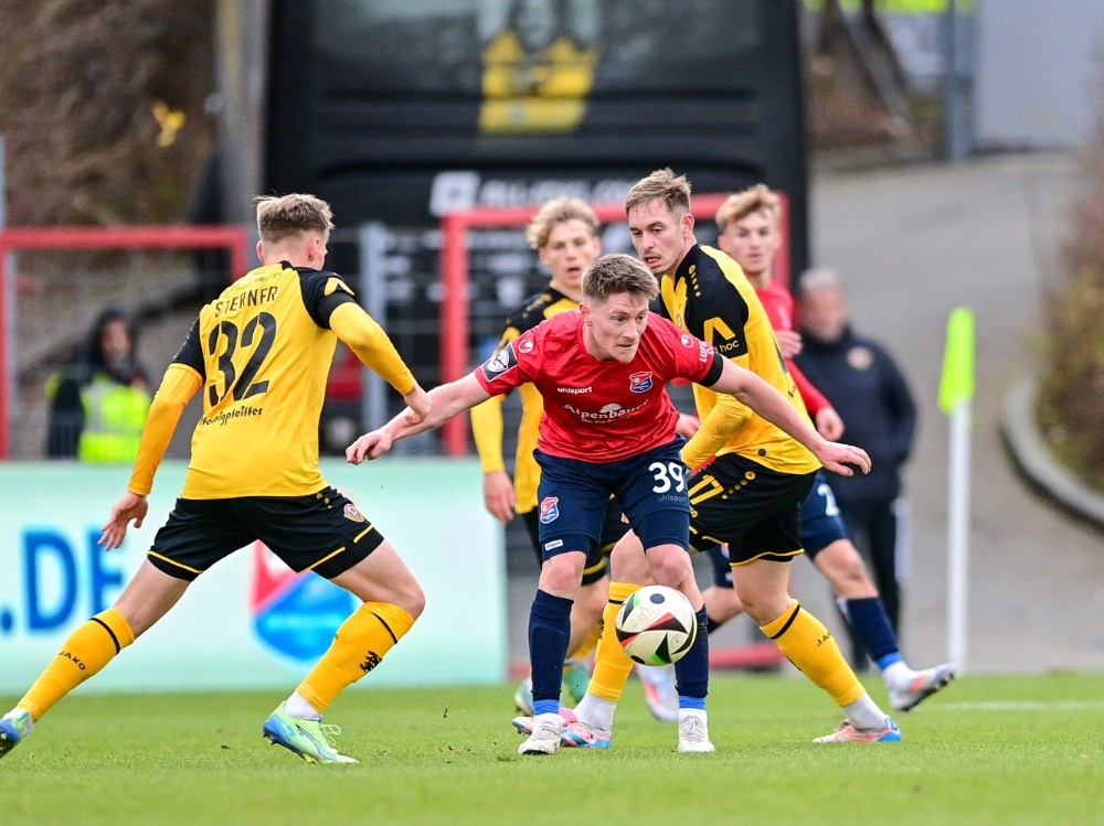 Dresden sichert sich Herbstmeisterschaft