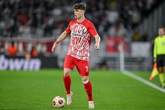 Vor Wechsel zum FC St. Pauli: Noah Weißhaupt vom SC Freiburg. Vor Wechsel zum FC St. Pauli: Noah Weißhaupt vom SC Freiburg.