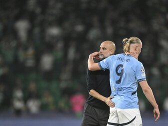 Guardiola stützt Haaland: "Müssen ihn besser einsetzen" Guardiola stützt Haaland: "Müssen ihn besser einsetzen"