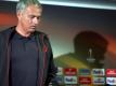 ManUnited-Coach José Mourinho ist für ein Spiel gesperrt worden. Foto: Tolga Bozoglu