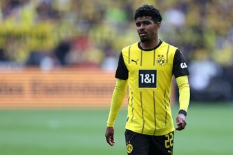 Ian Maatsen kam im Winter 2024 auf Leihbasis zu Borussia Dortmund. Kehrt er jetzt zurück? | Foto: Dean Mouhtaropoulos/Getty Images Ian Maatsen kam im Winter 2024 auf Leihbasis zu Borussia Dortmund. Kehrt er jetzt zurück? | Foto: Dean Mouhtaropoulos/Getty Images