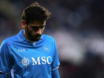 Conte verrät: Georgier Kwarazchelia will Neapel verlassen Conte verrät: Georgier Kwarazchelia will Neapel verlassen