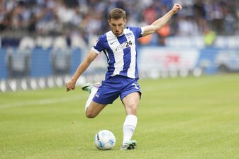 Jonjoe Kenny ist einer der wichtigsten Spieler für Hertha BSC. | Foto: Maja Hitij/Getty Images Jonjoe Kenny ist einer der wichtigsten Spieler für Hertha BSC. | Foto: Maja Hitij/Getty Images