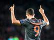 Bayerns Stürmerstar Robert Lewandowski will auch gegen Hoffenheim treffen. Foto: Kay Int Veen