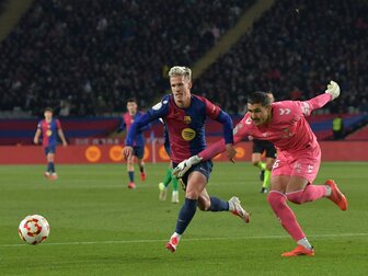 Olmo mit zwei Assists: Barca im Viertelfinale der Copa del Rey Olmo mit zwei Assists: Barca im Viertelfinale der Copa del Rey