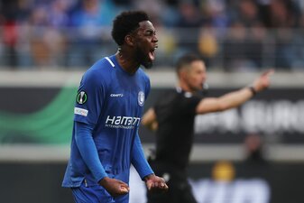 Jordan Torunarigha steht kurz vor dem Aus in Gent. Ein Wechsel im Winter ist möglich. | Alex Grimm/Getty Images Jordan Torunarigha steht kurz vor dem Aus in Gent. Ein Wechsel im Winter ist möglich. | Alex Grimm/Getty Images
