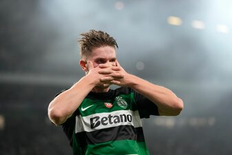 Viktor Gyökeres trifft für Sporting Lissabon wie am Fließband. Viktor Gyökeres trifft für Sporting Lissabon wie am Fließband.