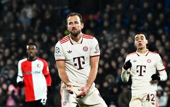 Pure Verzweiflung: Harry Kane (l) und Jamal Musiala (r) hatten kein Schussglück. Pure Verzweiflung: Harry Kane (l) und Jamal Musiala (r) hatten kein Schussglück.
