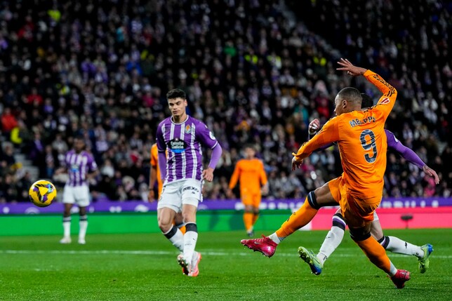 Kylian Mbappé war für Real Madrid der Matchwinner in Valladolid.