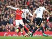 Das Nordlondon-Derby Arsenal gegen Tottenham endete 1:1. Foto: Andy Rain
<br>dpa-infocom GmbH