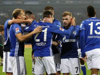 Schalke gewinnt verdient mit 3:1 (Quelle: FIRO/SID)
<br>© 2016 SID Schalke gewinnt verdient mit 3:1 (Quelle: FIRO/SID)
<br>© 2016 SID