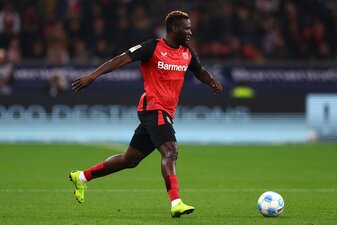 Bayer 04 verliert Top-Stürmer: Boniface geht in die Wüste. Foto: Dean Mouhtaropoulos/Getty Images Bayer 04 verliert Top-Stürmer: Boniface geht in die Wüste. Foto: Dean Mouhtaropoulos/Getty Images