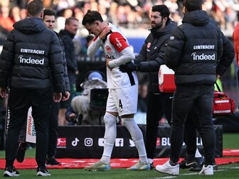 Foto: Sorgen um Koch: Offensiv müde Eintracht erneut nur mit Remis