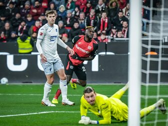 Dank Boniface: Bayer bleibt im Titelrennen Dank Boniface: Bayer bleibt im Titelrennen