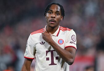 Bleibt er oder geht er? Mathys Tel vom FC Bayern München. Bleibt er oder geht er? Mathys Tel vom FC Bayern München.