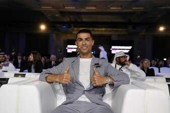 Ist von sich und seinem Können überzeugt: Cristiano Ronaldo. Ist von sich und seinem Können überzeugt: Cristiano Ronaldo.
