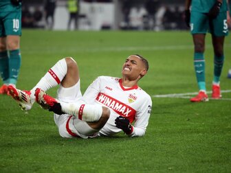 Foto: "Kleinere Zerrung": Stuttgarts Millot nicht schwer verletzt