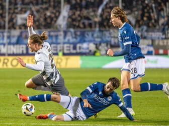 3. Liga: Bielefeld fällt im Aufstiegsrennen zurück 3. Liga: Bielefeld fällt im Aufstiegsrennen zurück