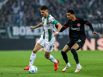 Nächstes Remis: Ekitiké rettet Frankfurt Punkt in Gladbach Nächstes Remis: Ekitiké rettet Frankfurt Punkt in Gladbach