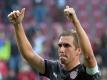 Philipp Lahm schließt ein Karriereende nach der Saison nicht aus. Foto: Stefan Puchner
<br>dpa-infocom GmbH