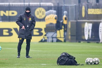 Dortmunds Trainer Niko Kovac ist vor dem Spiel in Lissabon optimistisch. Dortmunds Trainer Niko Kovac ist vor dem Spiel in Lissabon optimistisch.