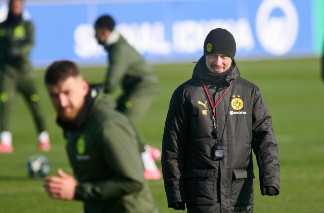 BVB-Coach Niko Kovac bereitet sein Team auf das Playoff-Rückspiel gegen Sporting Lissabon vor
