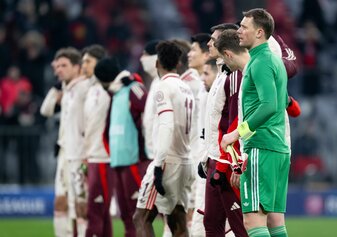 Nach dem Weiterkommen ist der FC Bayern gespannt, wer Gegner im Achtelfinale wird. Nach dem Weiterkommen ist der FC Bayern gespannt, wer Gegner im Achtelfinale wird.