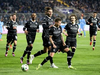 Pokal-Generalprobe gelungen: Bielefeld schlägt 1860 Pokal-Generalprobe gelungen: Bielefeld schlägt 1860
