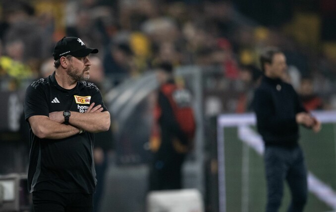 Bedient: Union-Coach Steffen Baumgart.