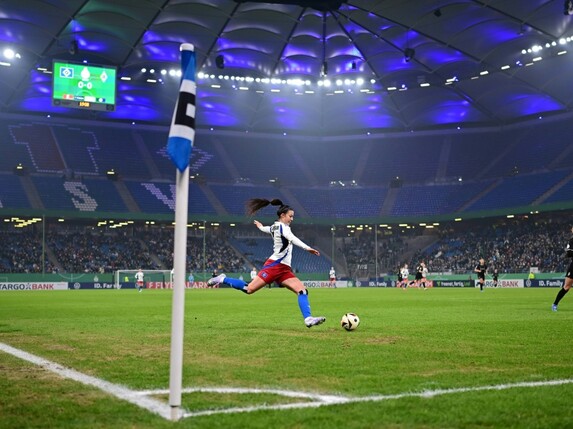 Rekord: Mehr als 48.000 Fans beim Nordderby im Frauen-Pokal
