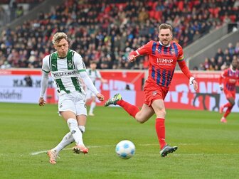 Hack trifft doppelt: Heidenheim taumelt weiter Hack trifft doppelt: Heidenheim taumelt weiter