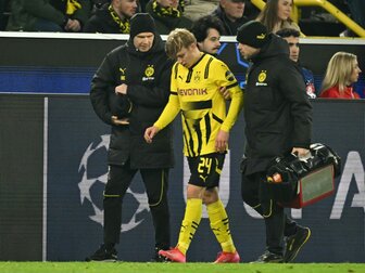 Dortmund sorgt sich um verletzten Svensson Dortmund sorgt sich um verletzten Svensson