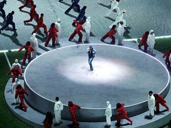 Halbzeitshow in New York: WM-Finale wie der Super Bowl