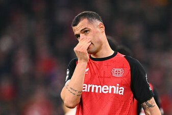 Granit Xhaka ist nach der Pleite in München angefressen. Granit Xhaka ist nach der Pleite in München angefressen.