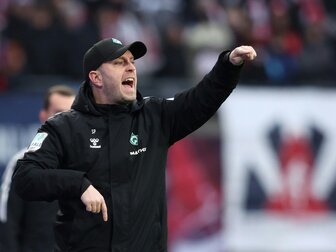 Vorteil durch Bayer-Dämpfer? Werder-Coach Werner winkt ab Vorteil durch Bayer-Dämpfer? Werder-Coach Werner winkt ab