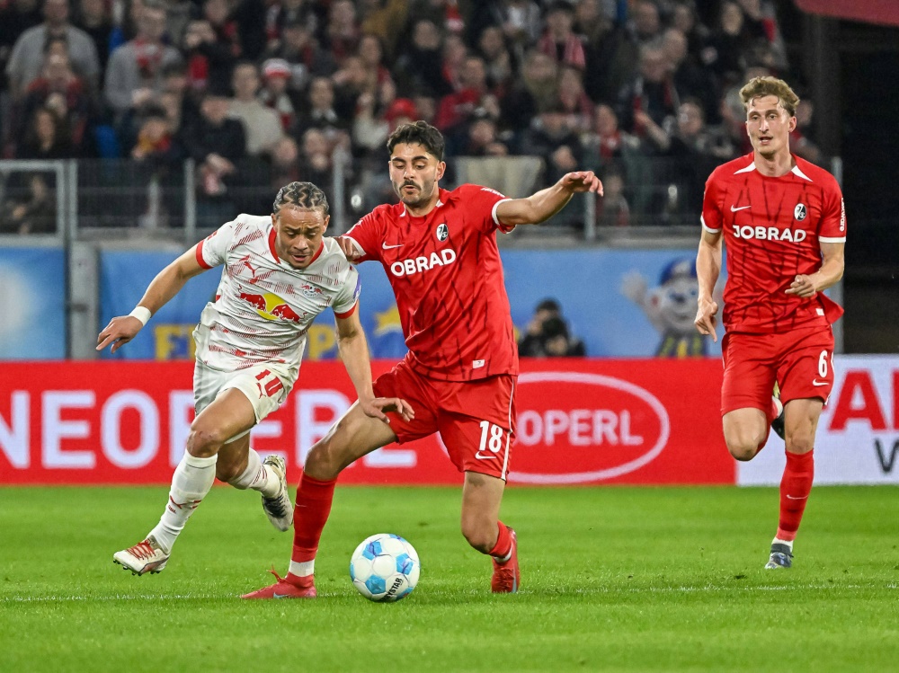 Leipziger Durststrecke hält an: RB nur Remis in Freiburg