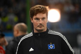 Durfte mit dem Auftritt seiner Mannschaft gegen Fortuna Düsseldorf zufrieden sein: HSV-Trainer Merlin Polzin Durfte mit dem Auftritt seiner Mannschaft gegen Fortuna Düsseldorf zufrieden sein: HSV-Trainer Merlin Polzin